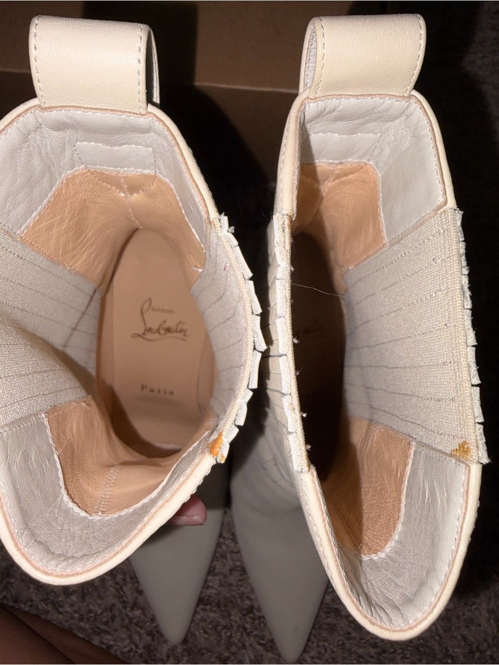 Christian Louboutin Santigag 85 Ankle Boots. AUTHENTIC - Picture 7 of 9